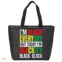 I'm Blackity Black African American  Juneteenth Tote Bag thumb 0