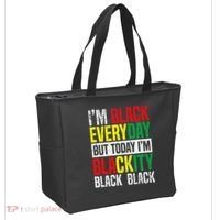 I'm Blackity Black African American  Juneteenth Tote Bag thumb 2