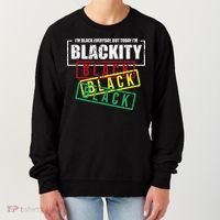 I'm Blackity Black African American Black Power Women's Sweatshirt thumb 0