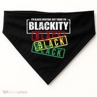 I'm Blackity Black African American Black Power USA-Made Doggie Bandana thumb 0