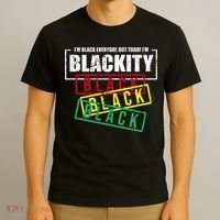 I'm Blackity Black African American Black Power T-Shirt thumb 3
