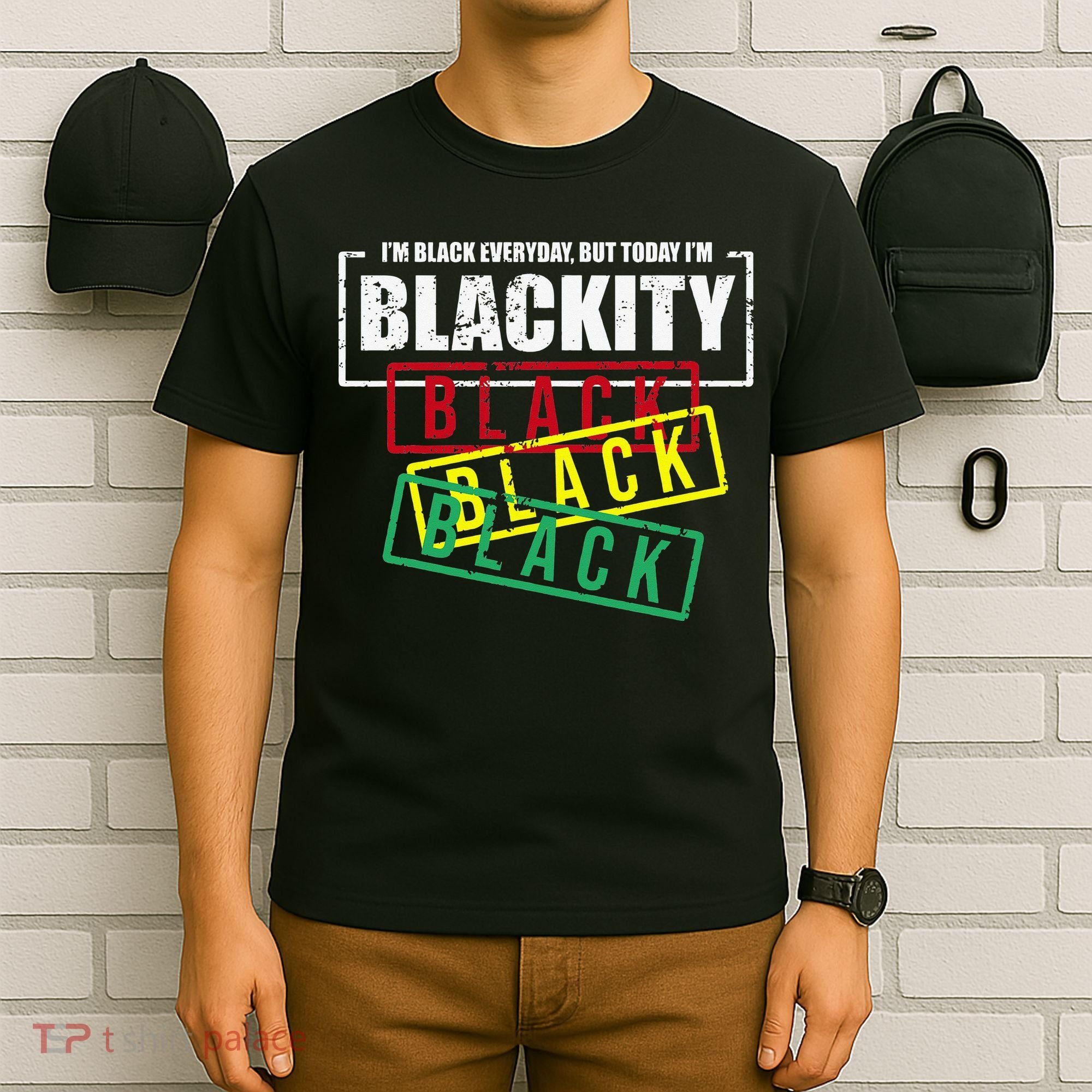 I'm Blackity Black African American Black Power T-Shirt