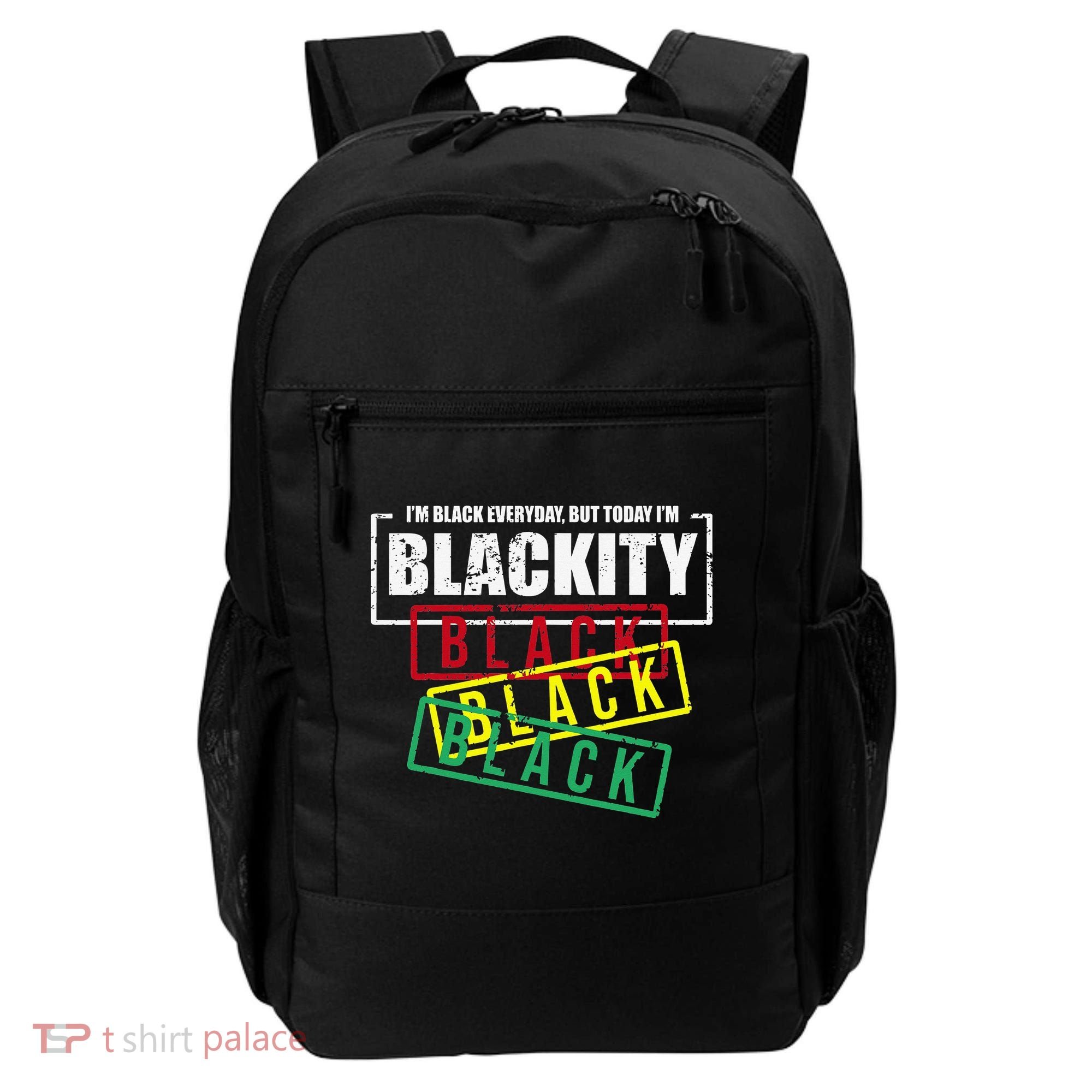 I'm Blackity Black African American Black Power Backpack