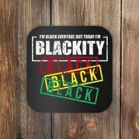I'm Blackity Black African American Black Power Coaster thumb 0