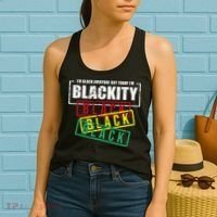 I'm Blackity Black African American Black Power Women's Tank Top thumb 2