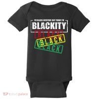 I'm Blackity Black African American Black Power Baby Bodysuit thumb 0