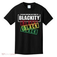 I'm Blackity Black African American Black Power Kids T-Shirt thumb 0