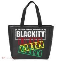 I'm Blackity Black African American Black Power Tote Bag thumb 0