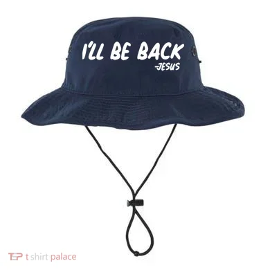 I'll Be Back Jesus Bucket Hat