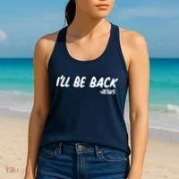 I'll Be Back Jesus Women's Tank Top thumb 2