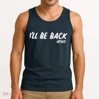 I'll Be Back Jesus Tank Top thumb 3
