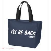 I'll Be Back Jesus Tote Bag thumb 3