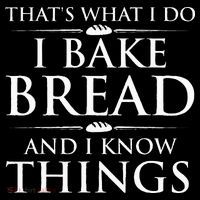 I Bake Bread And I Know Things Funny Bread Baker Bakery Baby Bodysuit thumb 2