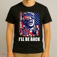 I'll Be Back Trump Make American Great Again, Trump 2024 T-Shirt thumb 3