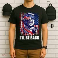 I'll Be Back Trump Make American Great Again, Trump 2024 T-Shirt thumb 6