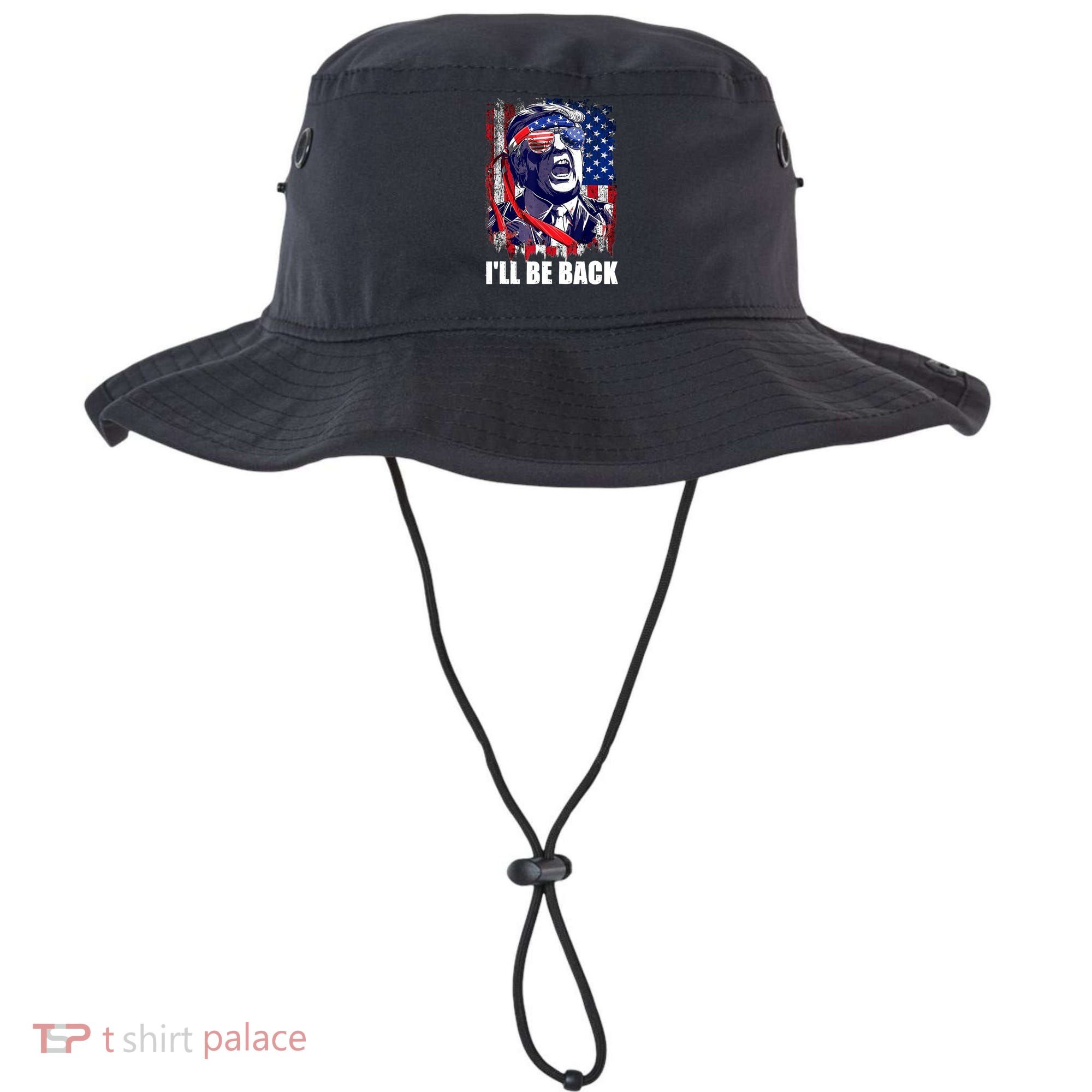 I'll Be Back Trump Make American Great Again, Trump 2024 Bucket Hat