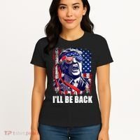 I'll Be Back Trump Make American Great Again, Trump 2024 Women's T-Shirt thumb 4