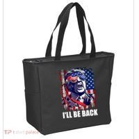 I'll Be Back Trump Make American Great Again, Trump 2024 Tote Bag thumb 2