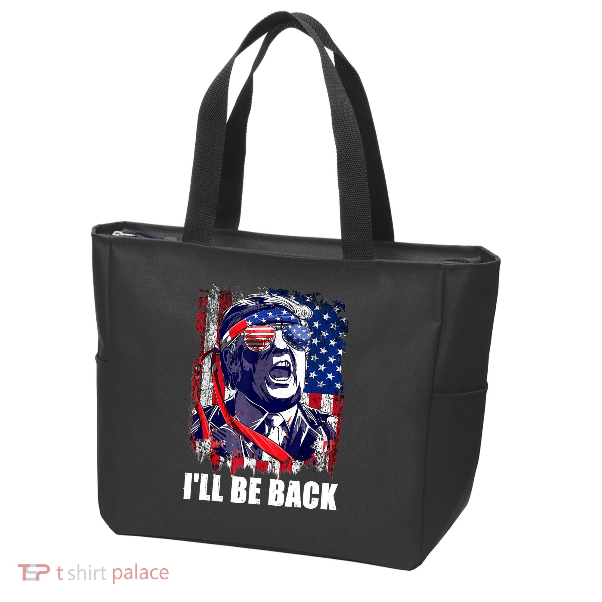I'll Be Back Trump Make American Great Again, Trump 2024 Tote Bag