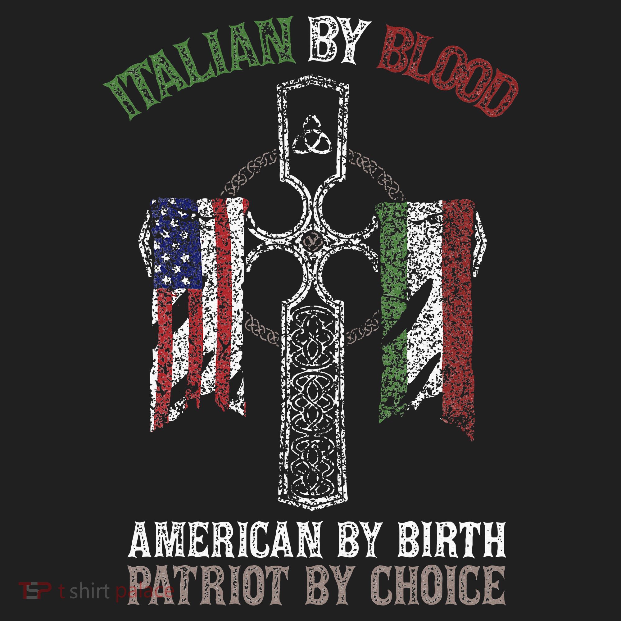 Italian By Blood American By Birth Patriot By Choice Women's Sweatshirt