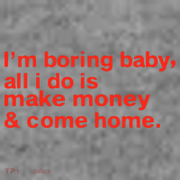 I’M Boring Baby All I Do Is Make Money And Come Home Toddler Hoodie thumb 2