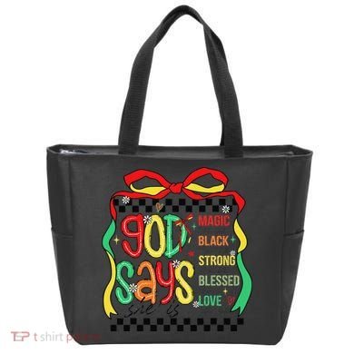 Intelligent Black Beautiful Coquette Bow Juneteenth 1865 Tote Bag