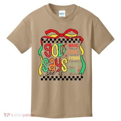 Intelligent Black Beautiful Coquette Bow Juneteenth 1865 Kids T-Shirt