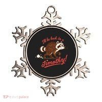 I'll Be Back In A Jimothy Raccoon Ornament thumb 0