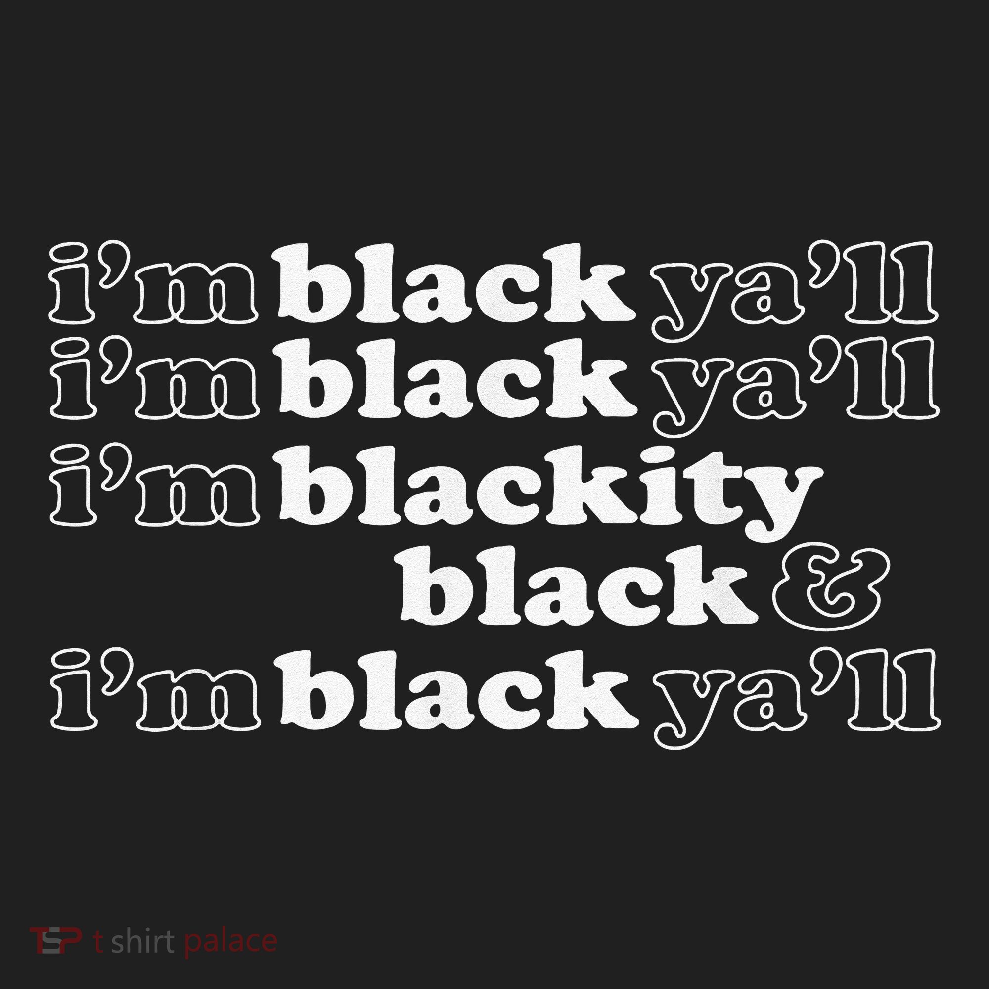 I'm Blackity Black I'm Black Ya'll Black History African Women's Sweatshirt