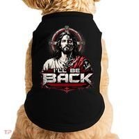 I’ll Be Back Cyber Jesus Doggie Tank thumb 0