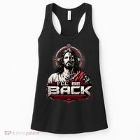 I’ll Be Back Cyber Jesus Women's Tank Top thumb 0