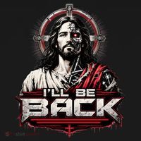 I’ll Be Back Cyber Jesus Women's Tank Top thumb 5