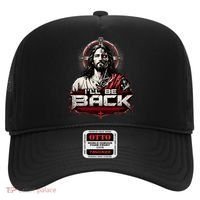 I’ll Be Back Cyber Jesus Hat thumb 0