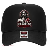 I’ll Be Back Cyber Jesus Hat thumb 0