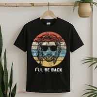 Ill Be Back Vintage Jesus Christian T-Shirt thumb 2