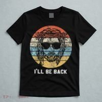Ill Be Back Vintage Jesus Christian T-Shirt thumb 5