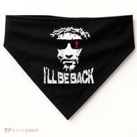 I'll Be Back Jesus Christ USA-Made Doggie Bandana thumb 0