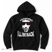 I'll Be Back Jesus Christ Hoodie thumb 0