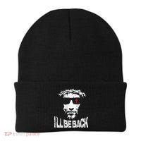 I'll Be Back Jesus Christ Beanie thumb 0