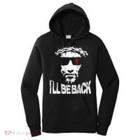 I'll Be Back Jesus Christ Women's Hoodie thumb 0