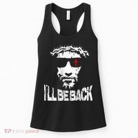 I'll Be Back Jesus Christ Women's Tank Top thumb 0