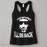 I'll Be Back Jesus Christ Women's Tank Top thumb 3