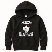 I'll Be Back Jesus Christ Kids Hoodie thumb 0