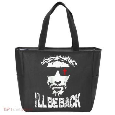I'll Be Back Jesus Christ Tote Bag
