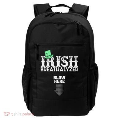 Irish Breathalyzer Blow Here St Patrick's Day Backpack