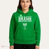 Irish Breathalyzer Blow Here St Patrick's Day Hoodie thumb 5