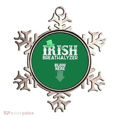 Irish Breathalyzer Blow Here St Patrick's Day Ornament