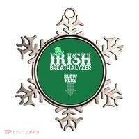 Irish Breathalyzer Blow Here St Patrick's Day Ornament thumb 0