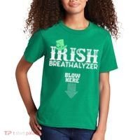 Irish Breathalyzer Blow Here St Patrick's Day Kids T-Shirt thumb 2