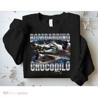 Italian Brainrot Bombardino Crocodilo Sweatshirt thumb 2